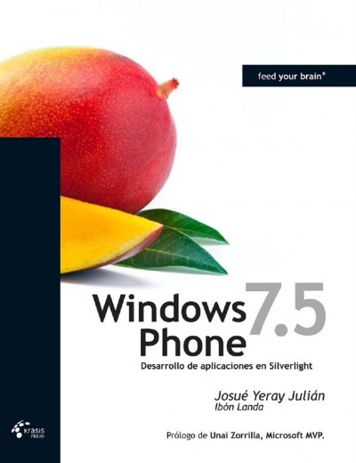 Portada del libro Windows Phone 7.5 "Mango" de Krasis Press