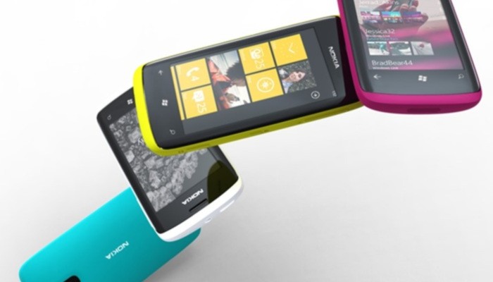 Renderizado de unos terminales Nokia con Windows Phone