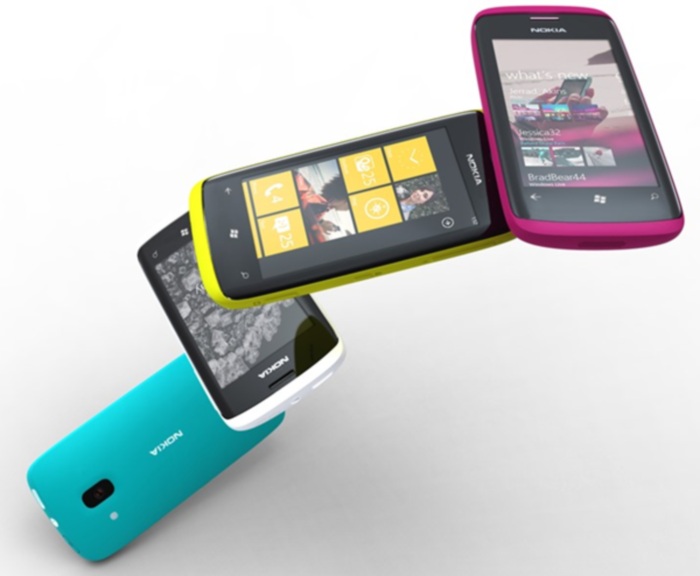 Renderizado de unos terminales Nokia con Windows Phone