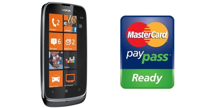 Nokia Lumia 610 MasterCard PayPass Ready