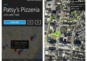 gMaps Windows Phone