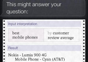 Siri quiere un Nokia Lumia 900