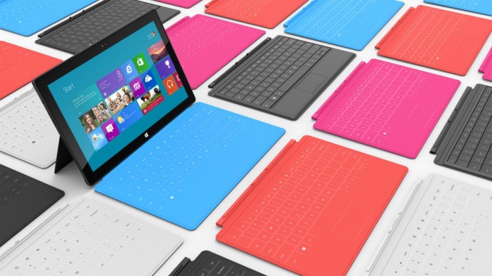 Microsoft Surface con Windows 8 RT