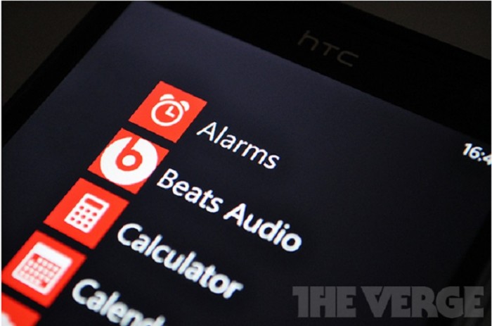 Los teléfonos de HTC con Windows Phone 8 tendrán Beats Audio