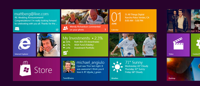 Windows 8 | Live Tiles