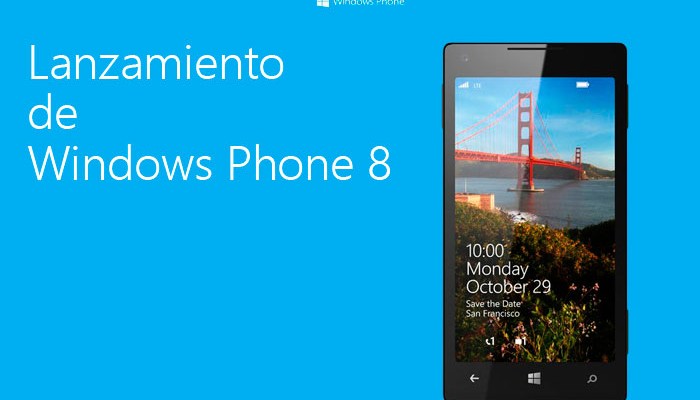 Lanzamiento de Windows Phone el 29 de octubre