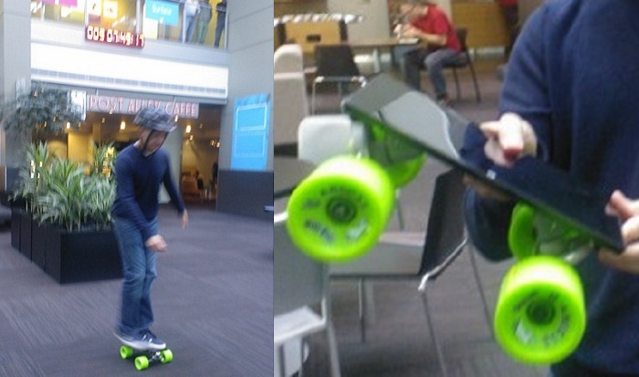 Microsoft Surface Skateboard