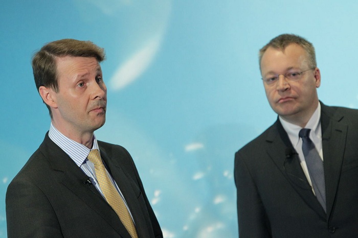 Risto Siilasmaa y Stephen Elop