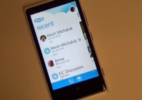 Skype funcionando en Windows Phone 8