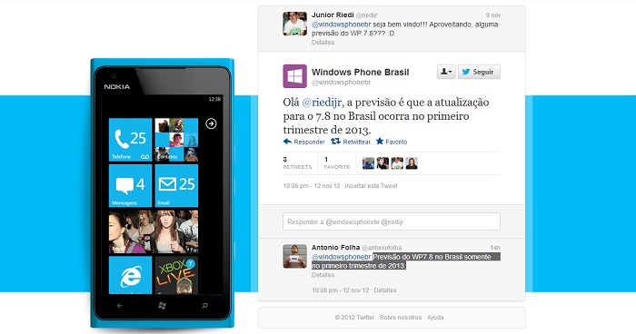 Windwos Phone Brasil habla de Windows Phone 7.8