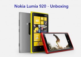 Nokia Lumia 920 Unboxing