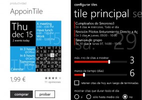 AppoinTile en Tienda Windows Phone