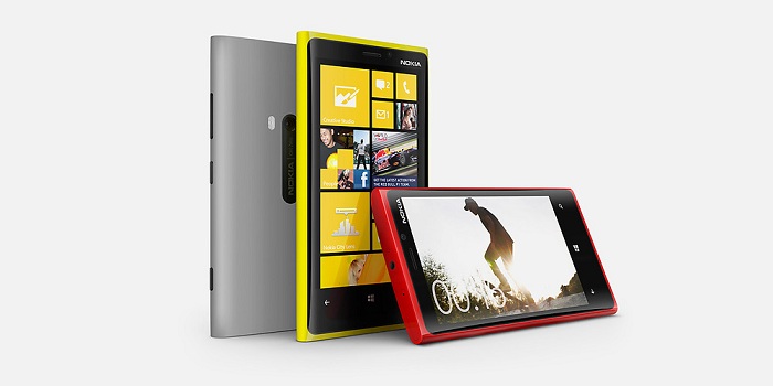 Nokia Lumia 920 en 3 colores