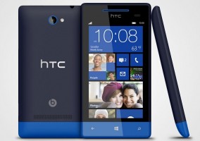 Windows Phone 8S by HTC en color azul