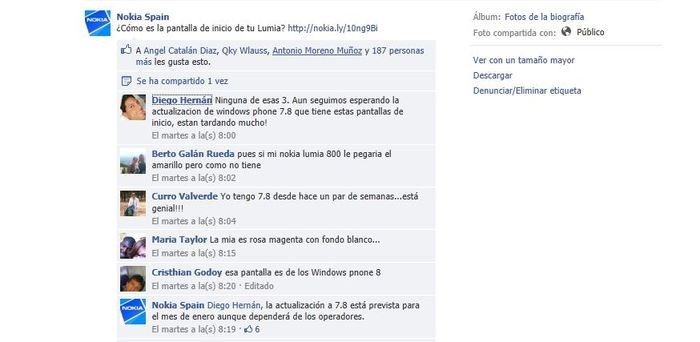 Nokia España Facebook