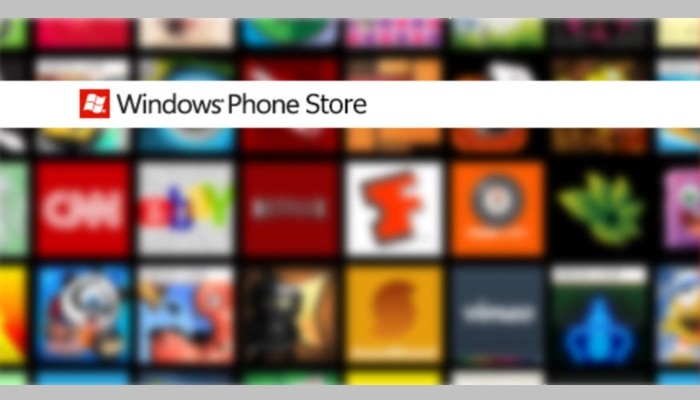 Tienda de aplicaciones de Windows Phone