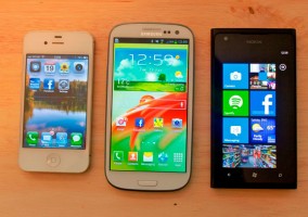 Comparación entre Windows Phone, Android e iOS