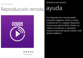 Nokia Reproduccion Remota