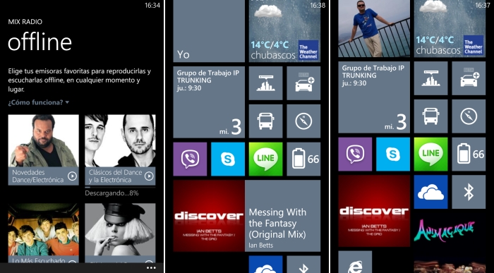 Nokia Musica Live Tile