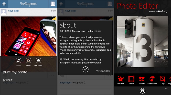 Otro cliente de Instagram para Windows Phone