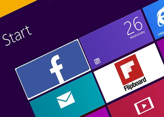 Facebook y Flipboard proximamente en Windows