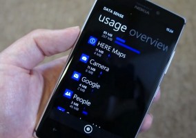 Data Sense en un Lumia 925