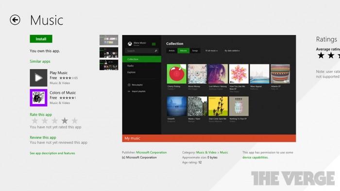 Rediseño de Windows Store