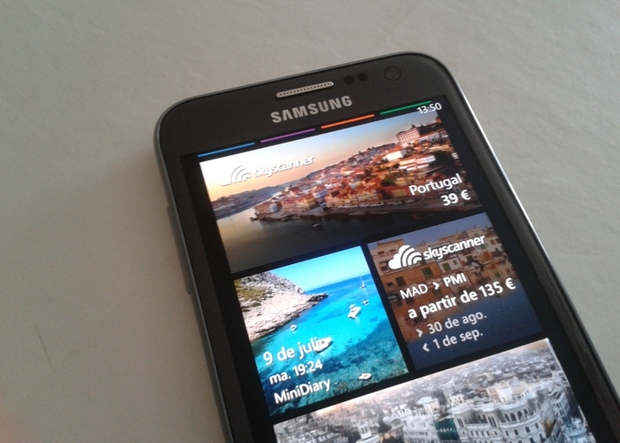 Aplicación Skyscanner