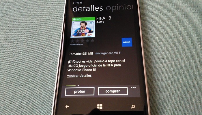 FIFA 13 para Windows Phone 8