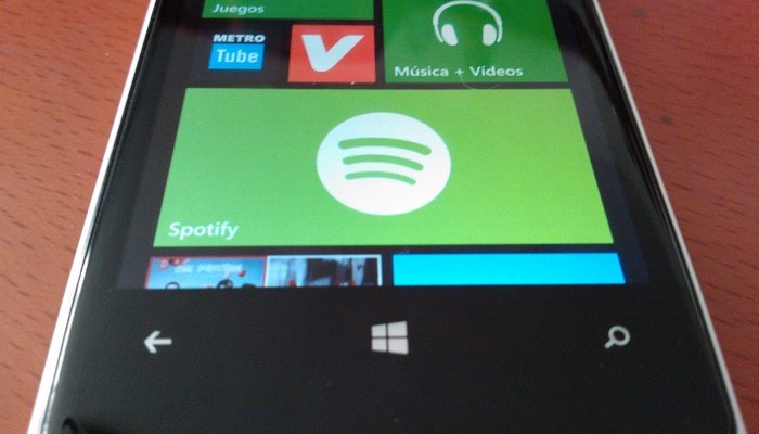 Spotify para Windows Phone 8