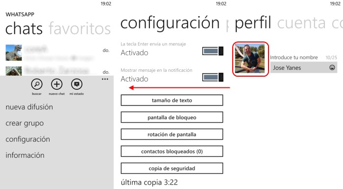 foto peril whatsapp windows phone