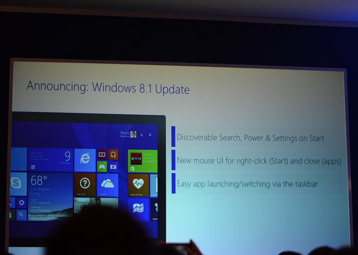 Anunciado Windows 8.1 Update 1