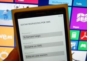 respuestas sms a llamadas windows phone 8