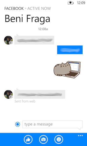 Chat Facebook Messenger