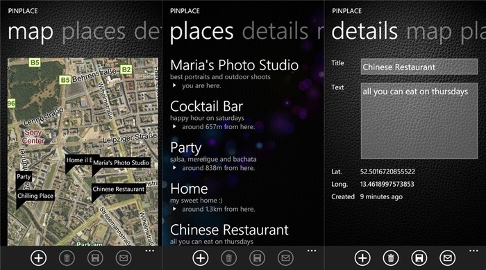 PinPlace-Windows-Phone