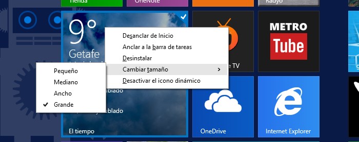gestion menu inicio raton windows 8.1 update 1