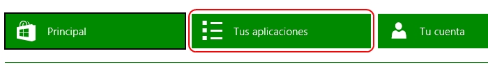 windows store tus aplicaciones