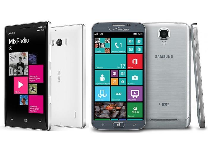 Nokia Lumia 930 Samsung ATIV SE