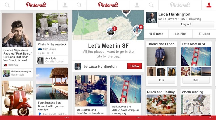 Pinterest-Beta