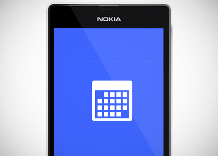 calendario windows phone 8.1