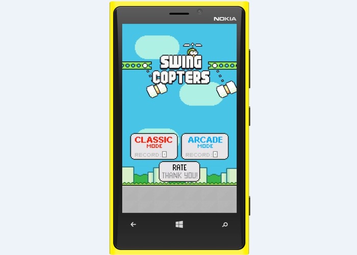 Swing Copters Fly cabecera 1