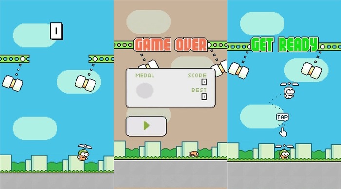 Swing Copters Fly capturas