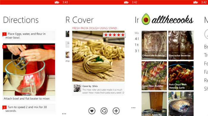 Allthecook Recipes Windows Phone