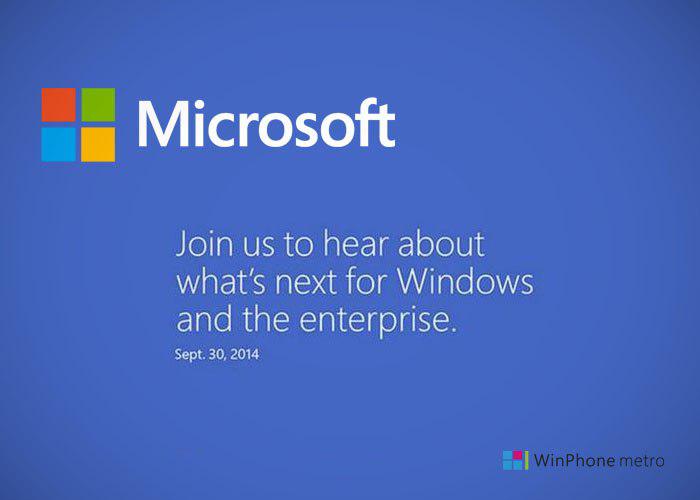 Evento Microsoft 30 septiembre