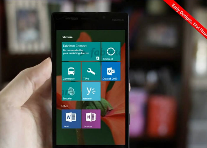 Windows 10 en smartphone