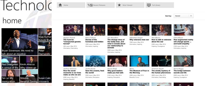 TED Windows 8 8.1 y Windows Phone 8