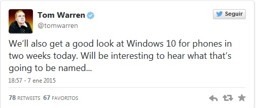 Tom Warren Windows 10