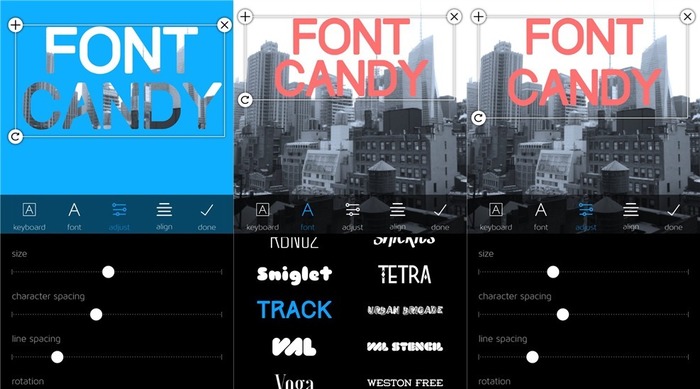 Font Candy capturas