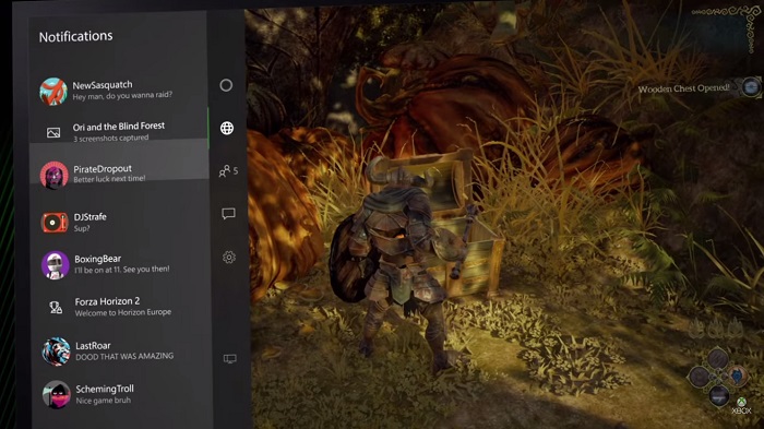 Notificaciones Xbox One