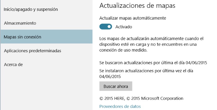 gestionar mapas offline en windows 10 para pc parte 2